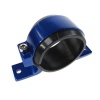 Motamec Alloy Single Fuel Pump Mount Cradle 60mm Injection Pump / Filter Mounting Blue